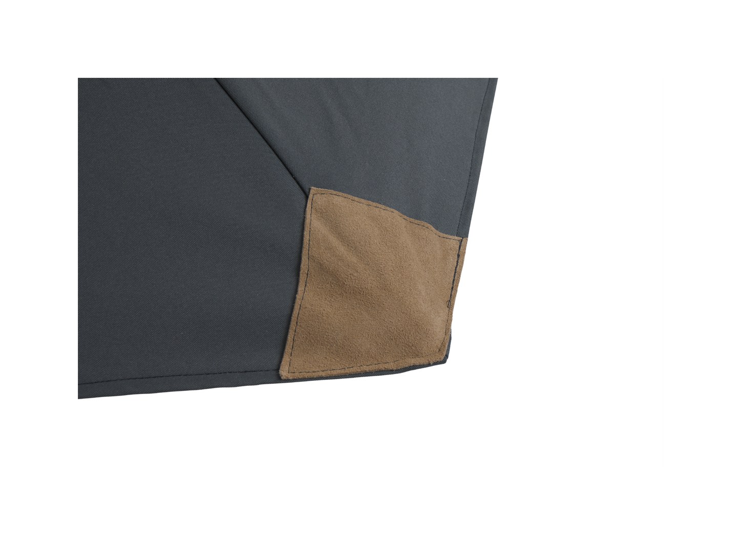 Parasoll Parma 350 cm grå