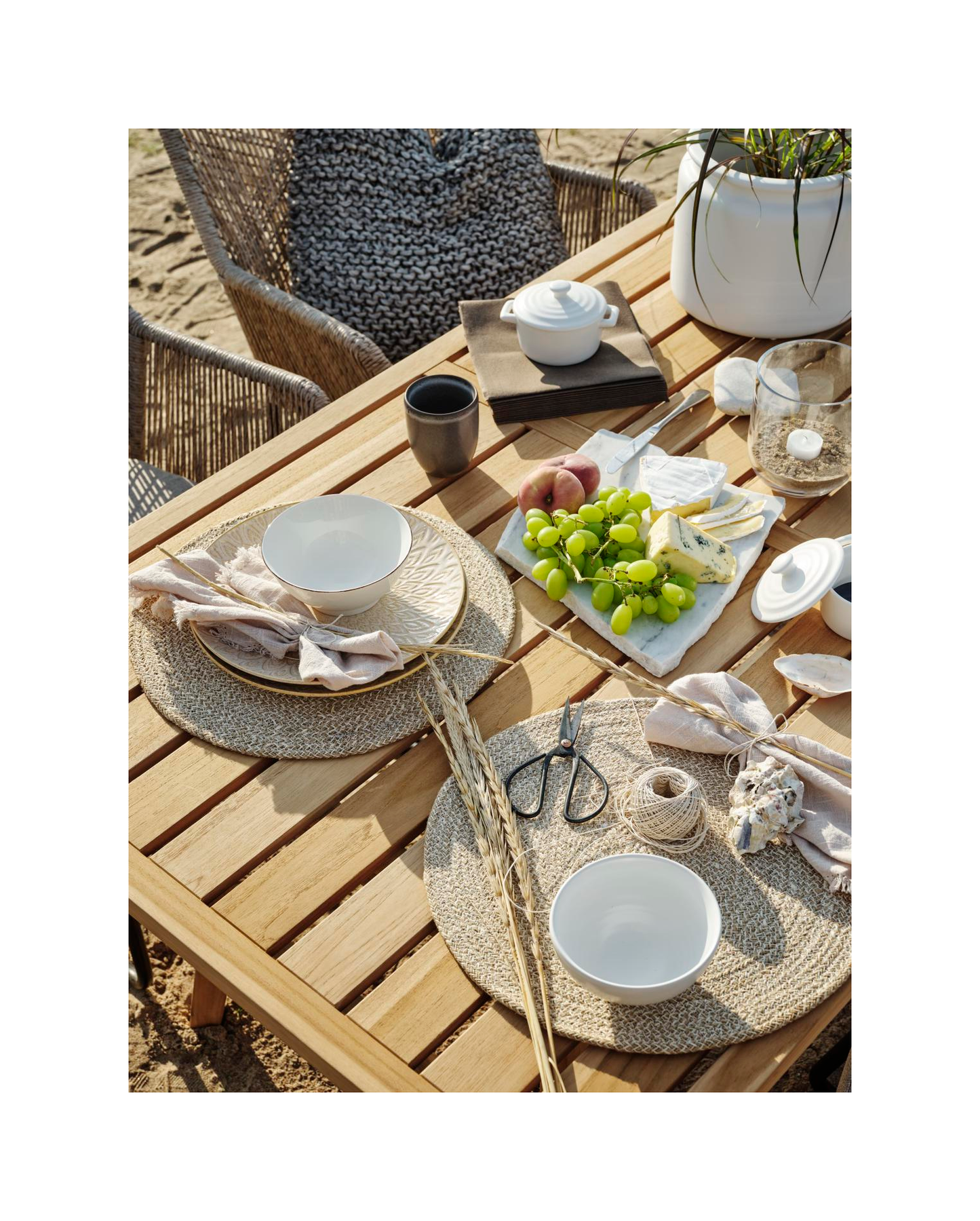 Teakbord Cornel 200 cm