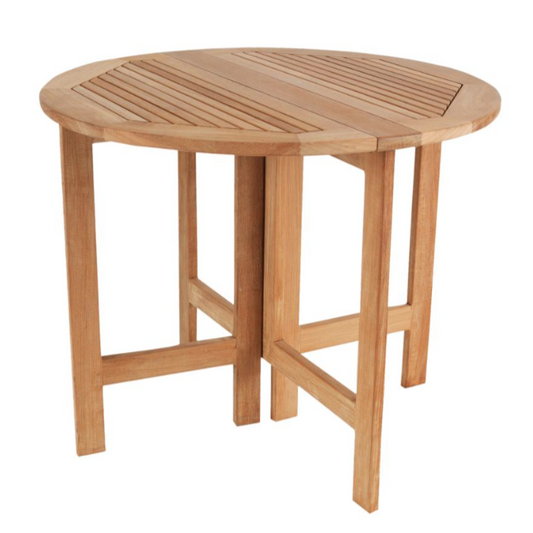 Teakbord Ibiza 80 cm rund