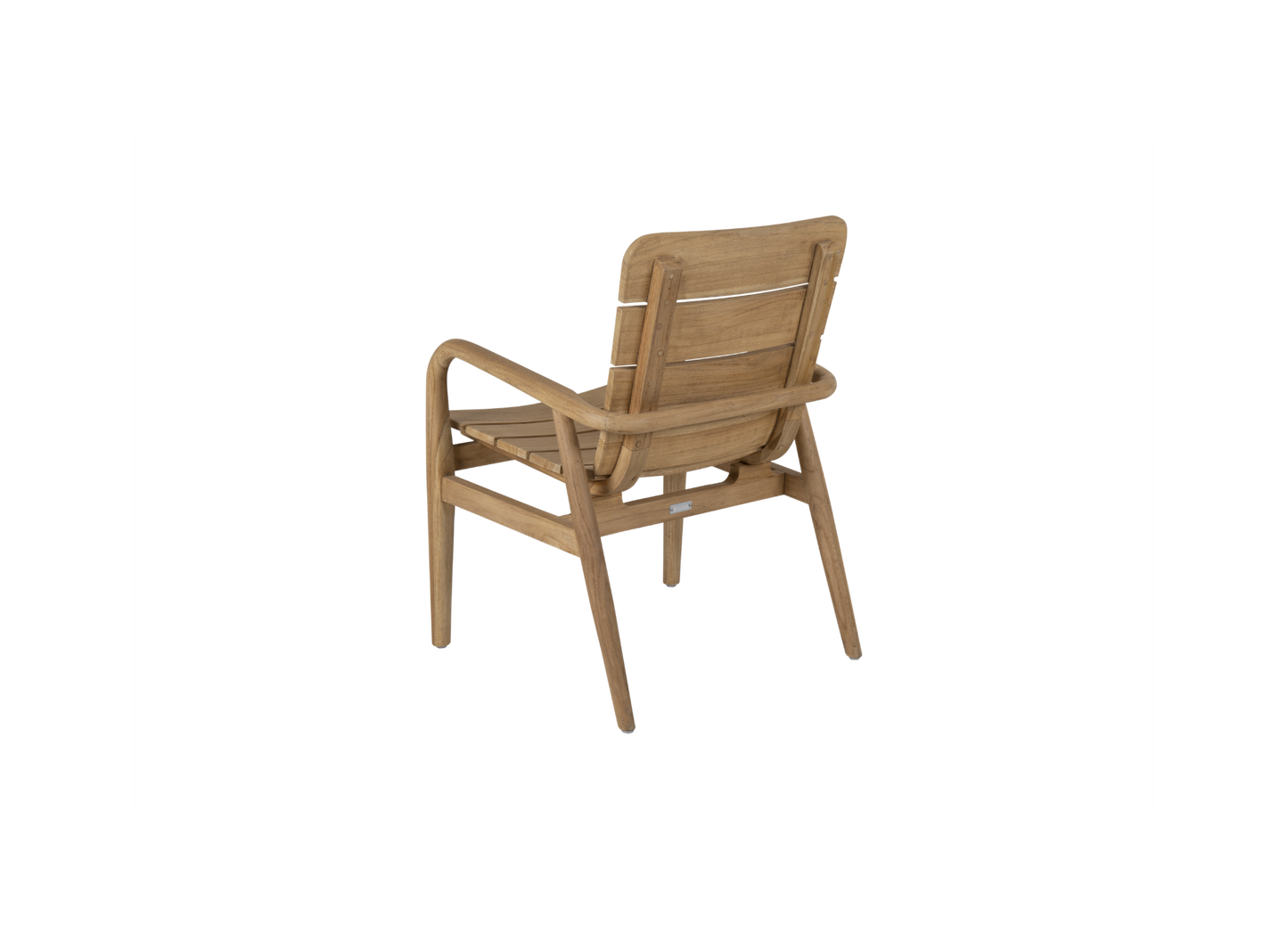 Teak spisestol Lily med armlene