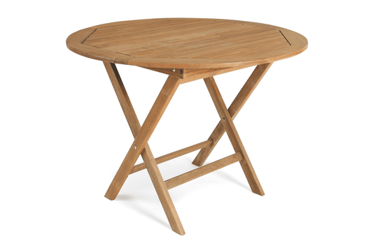 Teakbord Turin 100 cm rund