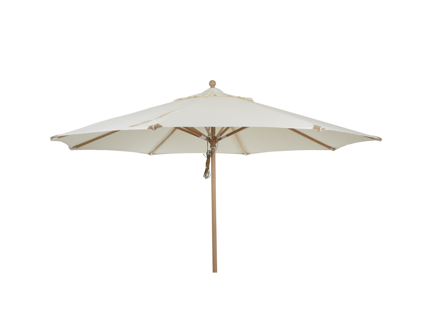 Parasoll Parma 350 cm natur