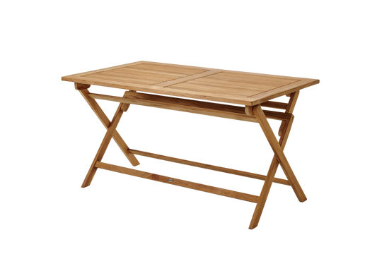 Teakbord Turin 140 x 80 cm