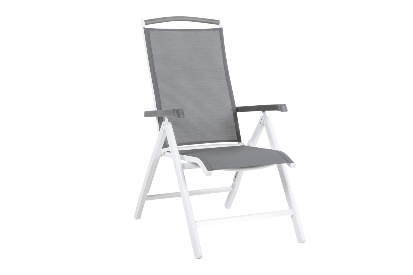 Andy regulerbar stol hvit/grå